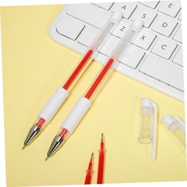 Baluue 4 Pcs Eyebrow Mapping Pens with Refills Multi Functional Tattooing Pen Tool for Precise Designs Comfortable Grip Durable Markers for Microblading and Skin Marking