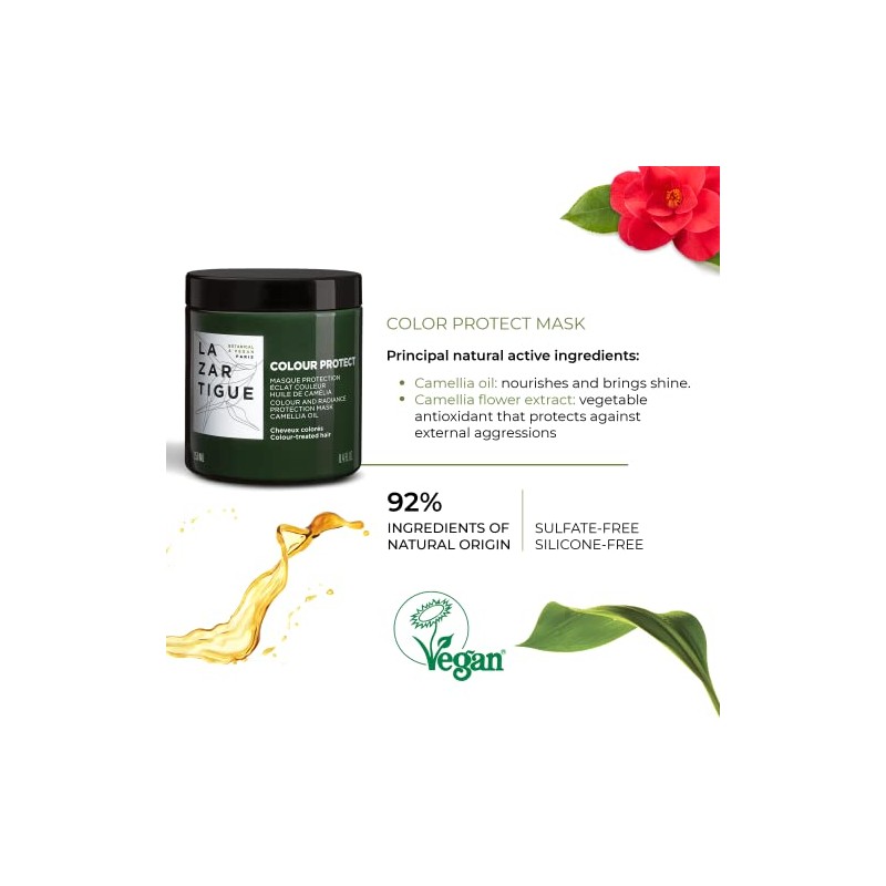 Lazartigue Colour Protect Mask For Women 8.4 oz Masque