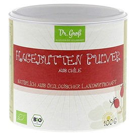 Dr. Groß Rosehip Powder, Pack of 1 (1 x 100 g) - Organic