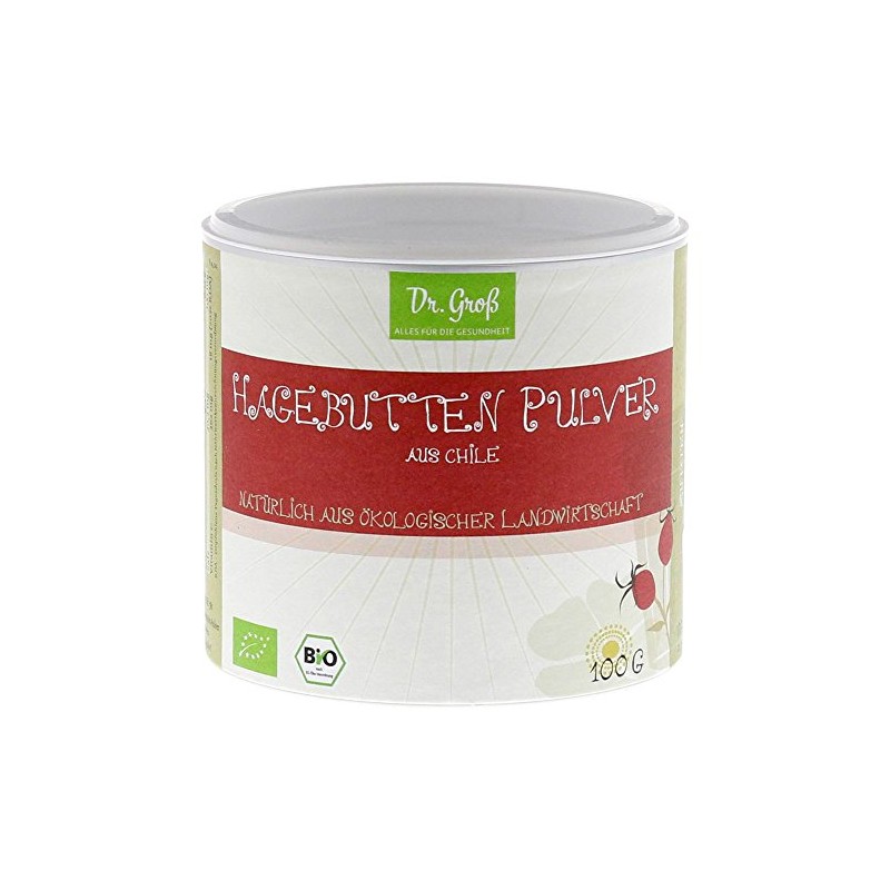 Dr. Groß Rosehip Powder, Pack of 1 (1 x 100