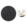 Mariquant Embossed Daisy Pearl Gama Pen Case, Black