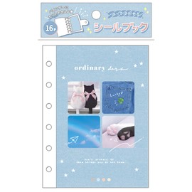 Coolia Seal Binder Sticker Book Ordinary Days Denim 01076