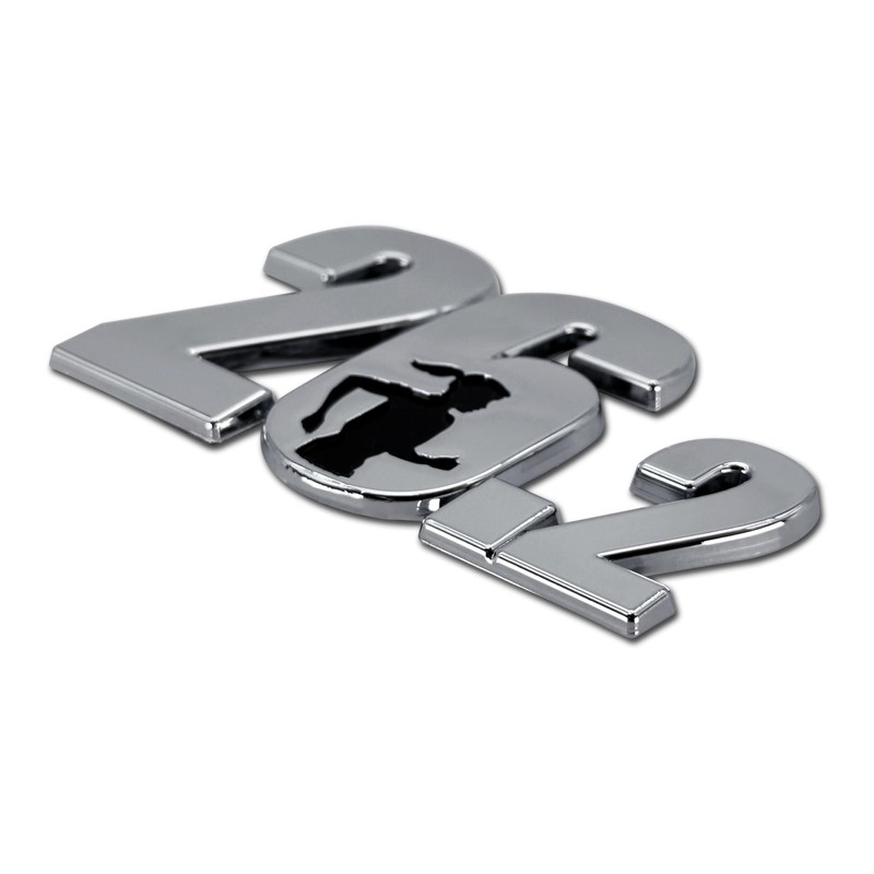 Elektroplate 26.2 Female Marathon Runner OEM Chrome Emblem for Cars,