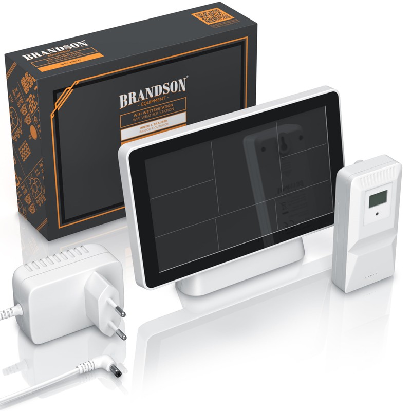 Brandson - Wireless Weather Station with Outdoor Sensor WiFi -