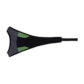 Namvo Bicycle Platform Anti-Sweat Net Bicycle Block Sweat Strip Road and Mountain Dynamic Bicycle Training Accessories (Black and Green)