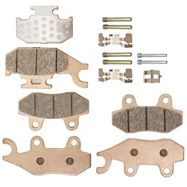 Mabutingti Brake Pads Front and Rear Sintered for Yama-ha Raptor 700 YFM700 2006-2012