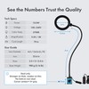 Magnetic Base LED Work Light with Magnifying Glass