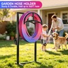 IBVIVIC Garden Hose Holder, Hose Stand with Stable Base and