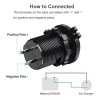 TO 2pzs 12v 2.1a Cargador Usb Para Coche Doble Salida