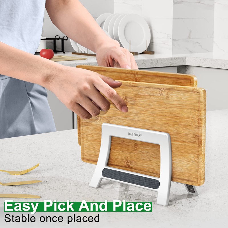 xuenair Cutting Board Holder, Cutting Board Rack Chopping Board Holder,Auto