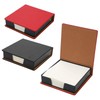 360 Sheets Leather Sticky Notes Holder Notes Cube Block Notes