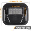 Jinfiniti 4x LED Tailgate Step Light Multi-Pro Kit For 2019-2025