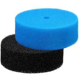 Rossesay 2 Pack Pond Replacement Filter Pads Coarse and Fine Filter Pads Pond Filter Pads Small Pond Filters for Outdoor Ponds Water Aquarium Fountain Compatible with Qfp900 and Qfp1250Uv