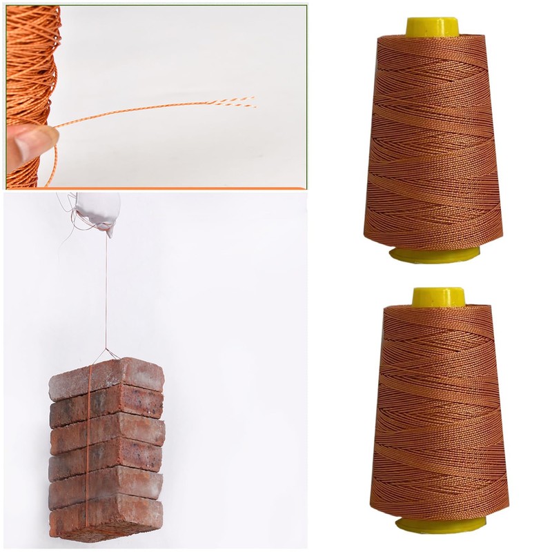 SquEqu 2 Roll Kite String 1000 Feet Braided Line Twine