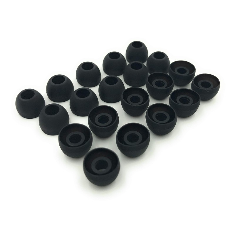10 Pair Medium Silicone Replacement Earbud Ear Buds Tips -