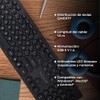 TECHZONE Teclado Alámbrico Black Colors, 105 Teclas, Distribución QWERTY