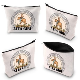 Attaa Girl LW Fan Makeup Bag Concert Gift Country Music Gift LW Lyrics Cosmetic Bag, Attaa Girl 3UK, Fashionable