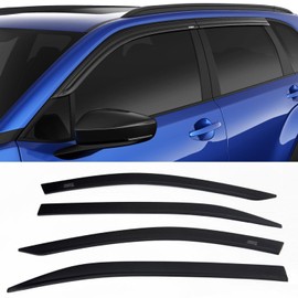 Husky Liners Low Profile Ventvisors/Rain Guards | Fits 2024-2025 Subaru Crosstrek, 4 pcs. | Smoke - 2854138