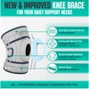 Modvel ELITE Knee Brace With Side Stabilizers & Patella Gel