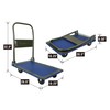 Olympia Tools 85-180 Folding & Rolling Flatbed Cart for Loading,