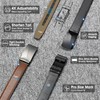 IGOLUMON Men's 2 Piece Leather Belt, Men's Automatic Belt with