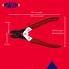 Maun 2999-140 Diagonal Cutting Plier for Hard Wire 140 mm