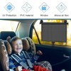 Car Side Window Sunshade 2pcs Car Retractable Side Window Sunshade
