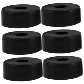 SHINEOFI 6PCS Speaker Isolation Feet Sound Isolation Pads for Subwoofer Audio Equipment Height Enhancing Rubber Feet for Stable Fixation Improved Sound Quality