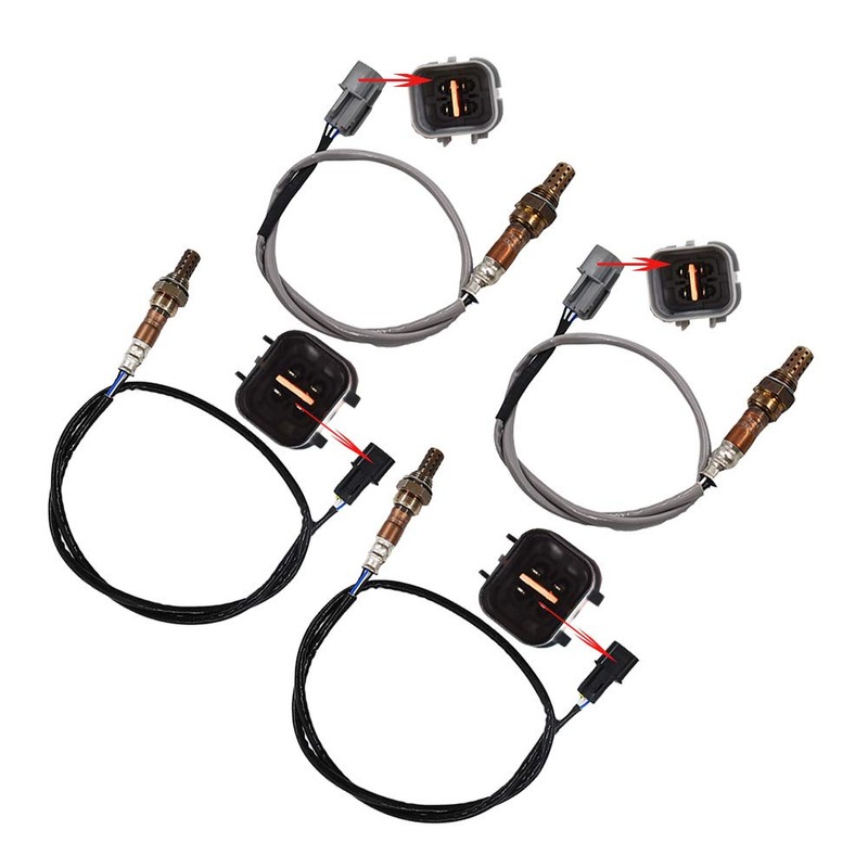 labwork 4Pcs Oxygen Sensors Replacement for Mitsubishi Endeavor V6 3.8L