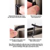 AIXXCUVQ Door Soundproofing Rubber Sealing Strip Noise Reduction Technology Weather