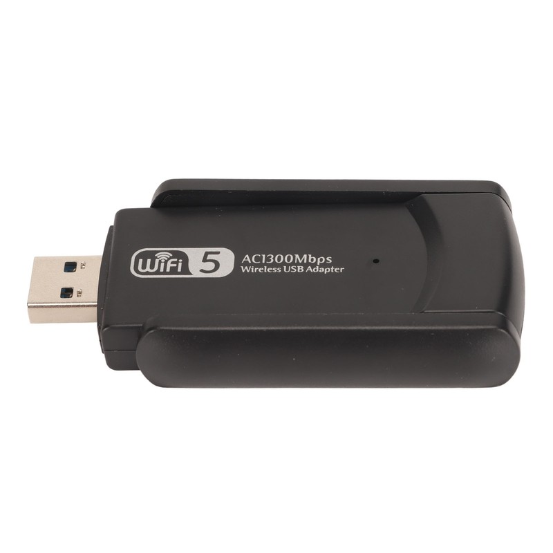 1300M USB WiFi Adapter 2.4G 5.8G USB3.0 Interface Plug and