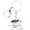 NEWEI Enamel Elephant Key Ring Charms Accessories Key Rings Elephant