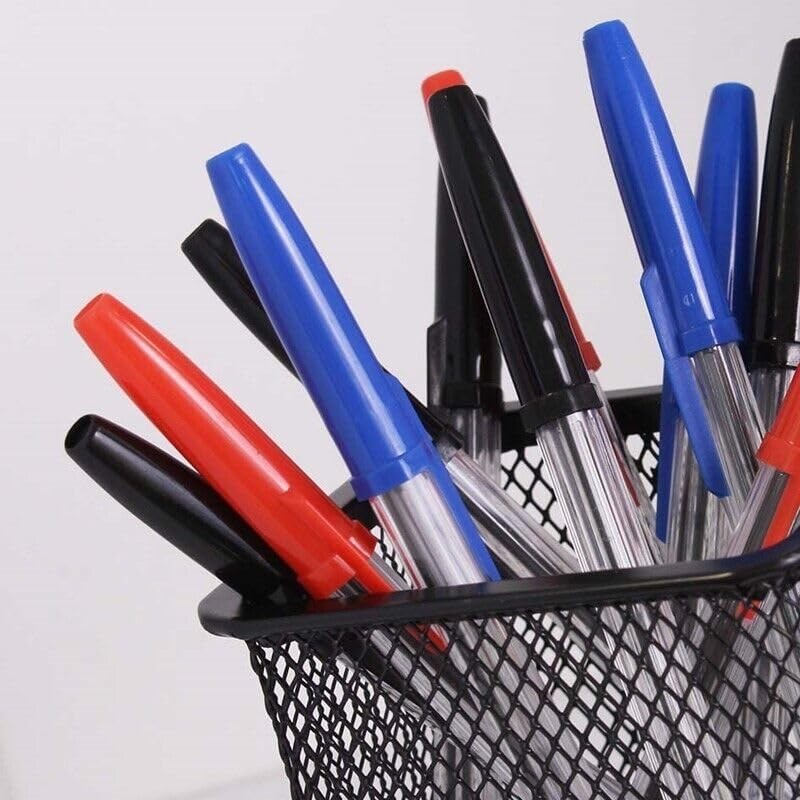 PaulStore 12/24/48 BALLPOINT BIRO PENS. BLACK, BLUE, RED, ASSORTED (12)