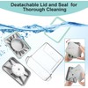 Cozey Daily Formula Dispenser Container with Scoop 1500ML / 1.5QT