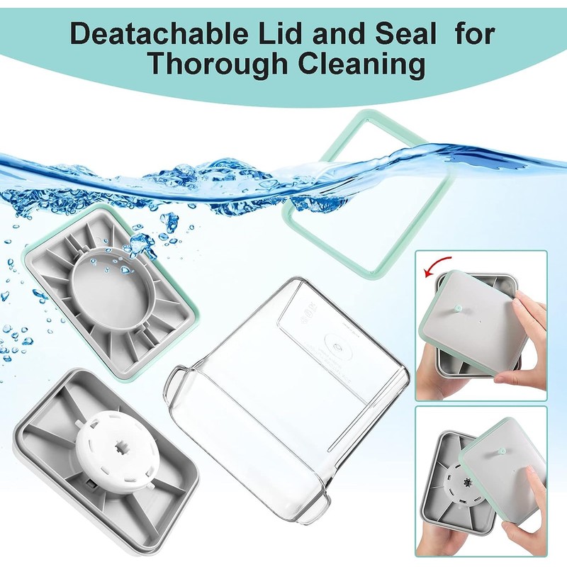 Cozey Daily Formula Dispenser Container with Scoop 1500ML / 1.5QT