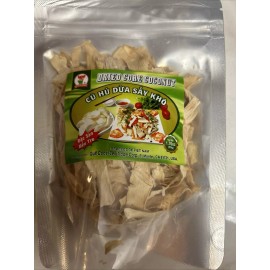Dac San Ben Tre CO HU DUA Say Pho Dried Core Coconut  50g Product Of Vietnam