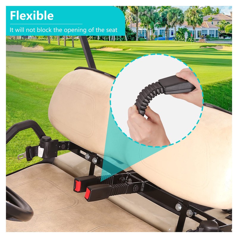 10L0L Golf Cart Seat Belts for Yamaha/EZGO/Club Car/Go-Kart ATV UTV,