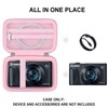 Supmay Hard Carrying Case for Canon PowerShot SX740/ SX730/ SX720/