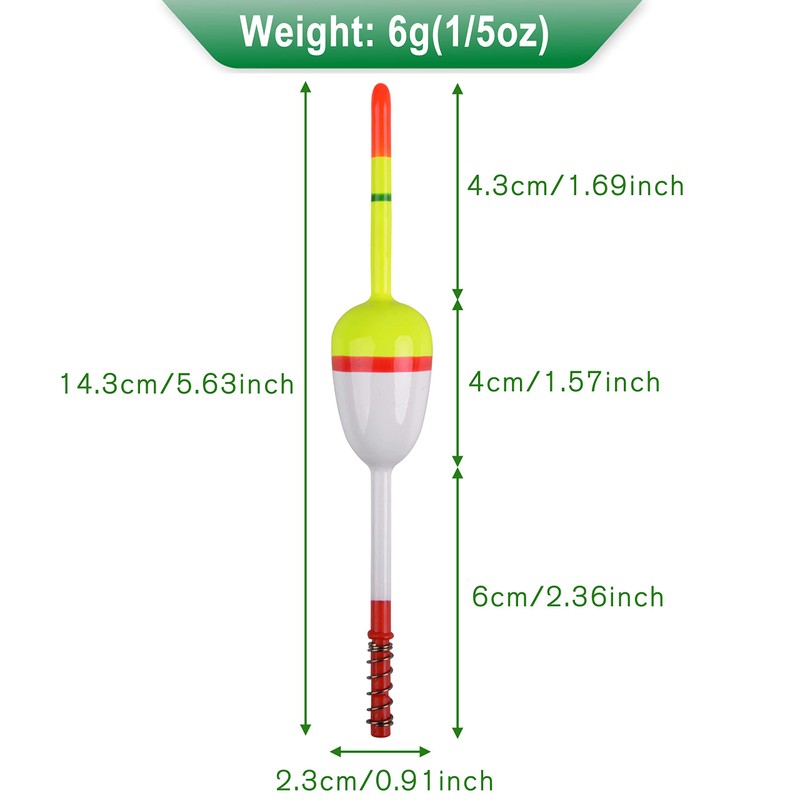 Floats Fishing Set Balsa Wood Float Oval Fishing Stopper Floats