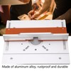 Router Table Insert Plate Aluminum Alloy Wood Milling Flip Board