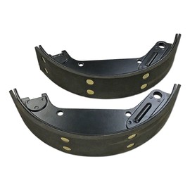2-pc. Riveted Brake Shoe Assembly Set Fits John Deere Tractor AH628R