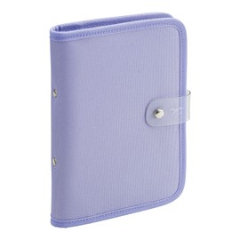 Lihit Lab Myfa N3320-10 Mini 6-Ring Collectables Binder for Acrylic Standees, Fandom, Fan Collection, Lilac Purple