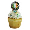 St. Patrick's Day Irish Flag Shamrock Cupcake Picks Toppers Decoration