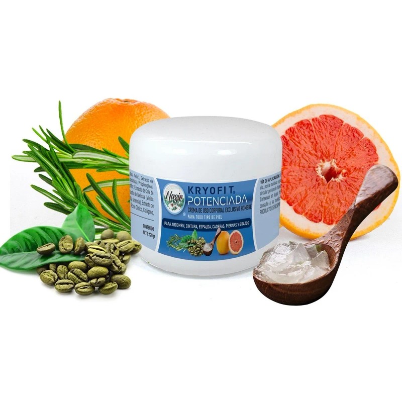 Kryofit Potenciada Crema Reductora Abdomen Hombre