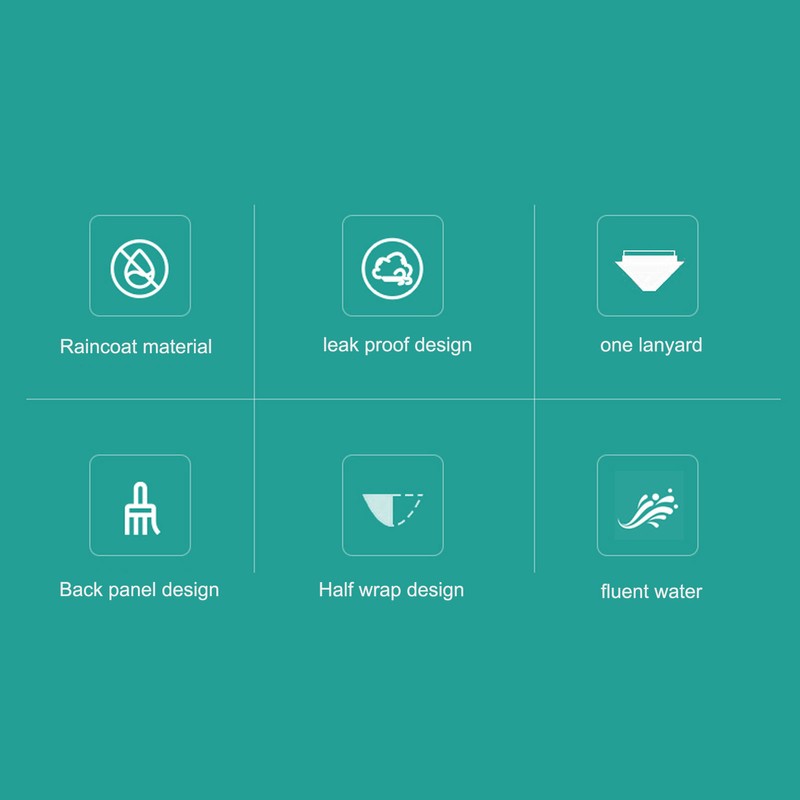 Air Conditioning Cleaning Cover Waterproof Leak Proof Thicken Double Layer