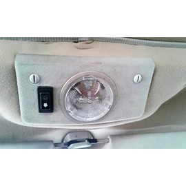 BRITPART Interior Dome MAP Courtesy Light Lens Set Compatible with Land Rover Range Rover Classic 1987-1995 Part # PRC1634