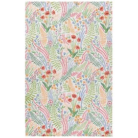 Jubilee Bouquet Printed Cotton Dishtowel