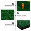 BESPORTBLE 1 Set Golfing Training Turf Mat Portable Practice Pad