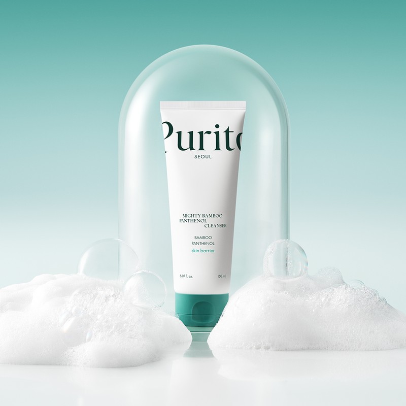 Purito Seoul Mighty Bamboo Panthenol Cleanser - Purito Seoul Mighty