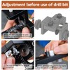3-in-1 Pocket Hole Jig Kit, 8/10/15 mm Wooden Dowel Drilling